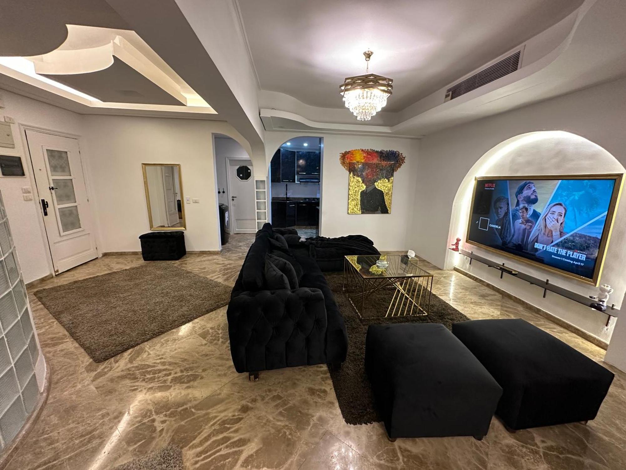Modern 1-Bedroom Apartment In Zamalek Visits Allowed Cairo Exterior foto